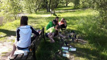 Zlatý list 2017 - mladší kategorie, lesopark u Valašského ekocentra Valašské Meziříčí, 19. 5. 2017 (foto: Barbora Šimíčková)