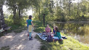 Zlatý list 2017 - mladší kategorie, lesopark u Valašského ekocentra Valašské Meziříčí, 19. 5. 2017 (foto: Barbora Šimíčková)