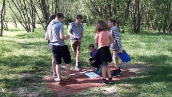 Zlatý list 2017 - mladší kategorie, lesopark u Valašského ekocentra Valašské Meziříčí, 19. 5. 2017 (foto: Barbora Šimíčková)