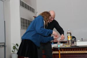 Přednášky odborníků z Masarykovy univerzity v Brně, aula GFPVM, 25. 5. 2017 (foto: Monika Hlosková)