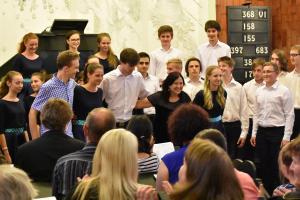 Jubilejní 20. ročník benefičního koncertu Studenti městu, kostel Českobratrské církve evangelické Valašské Meziříčí, 16. 6. 2017 (foto: Pavel Novosád)