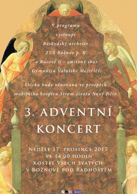 Adventní koncert v Rožnově pod Radhoštěm 2017