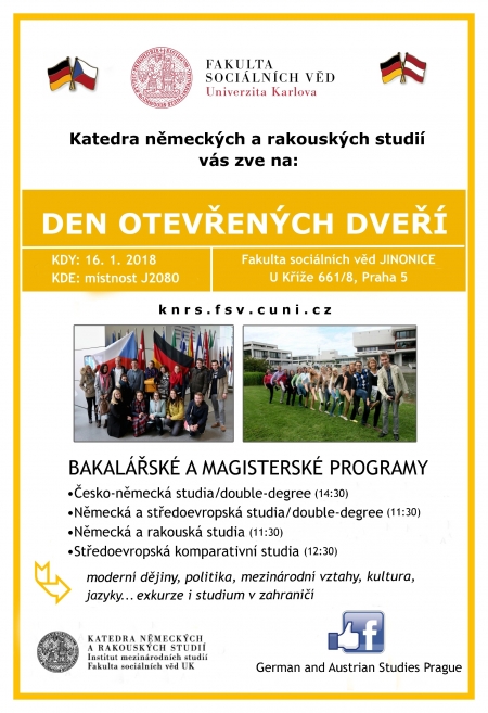 Den otevřených dveří KNRS FSV UK 2018