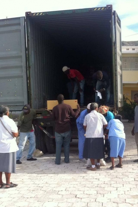 Kontejner pro Haiti