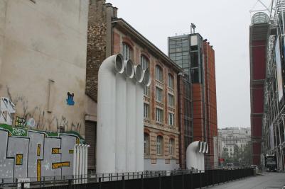 Za krásami Francie a Anglie, Paříž - Centre Pompidou2, červen 2016 (foto Mojmír Zetek)