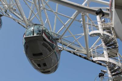 Za krásami Francie a Anglie, Londýn - The London Eye, červen 2016 (foto Mojmír Zetek)