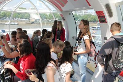 Za krásami Francie a Anglie, Londýn - The London Eye, červen 2016 (foto Mojmír Zetek)