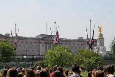 Za krásami Francie a Anglie, Londýn - Buckingham Palace, červen 2016 (foto Mojmír Zetek)