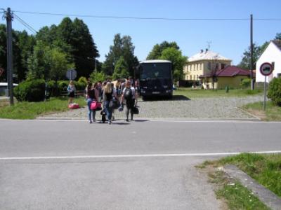 Genetický kurz, před odjezdem, 29. 6. 2016, Vražné-Hynčice (foto Monika Hlosková)