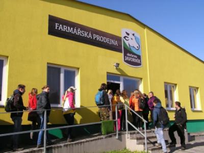 Ekologická olympiáda 2016, krajské kolo, Valašské Klobouky 6.-8. 10. 2016, exkurze v Ekofarmě Javorník (foto Monika Hlosková)
