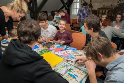 Den poezie: Žádný člověk není ostrov, Městská knihovna Valašské Meziříčí, 15. 11. 2016 (foto: Zdeňka Smahlová)