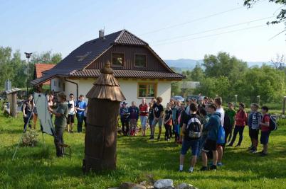 Krajské kolo soutěže Zlatý list, starší kategorie, lesopark u Valašského ekocentra Valašské Meziříčí, 23. 5. 2017 (foto Monika Hlosková) (2)