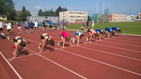 Krajské kolo Atletického čtyřboje, atletický stadion ve Zlíně, 31. 5. 2017 (foto: Markéta Heřmanová)