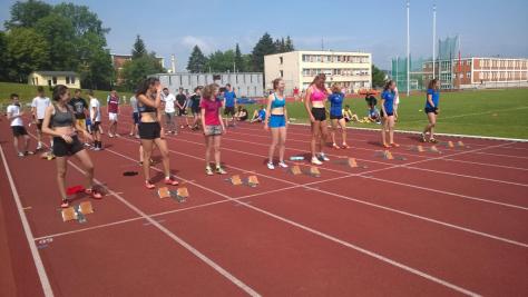 Krajské kolo Atletického čtyřboje, atletický stadion ve Zlíně, 31. 5. 2017 (foto: Markéta Heřmanová)