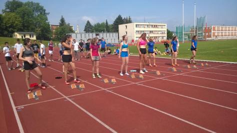 Krajské kolo Atletického čtyřboje, atletický stadion ve Zlíně, 31. 5. 2017 (foto: Markéta Heřmanová)