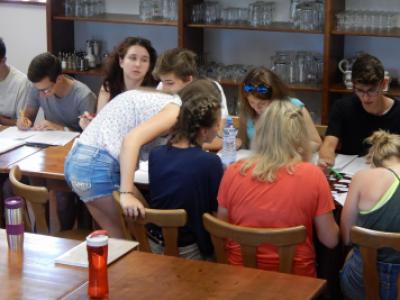 Genetický workshop 2017, rodný domek J. G. Mendela v Hynčicích, 28. a 29. 6. 2017 (foto: Pavel Daniš a Markéta Heřmanová)