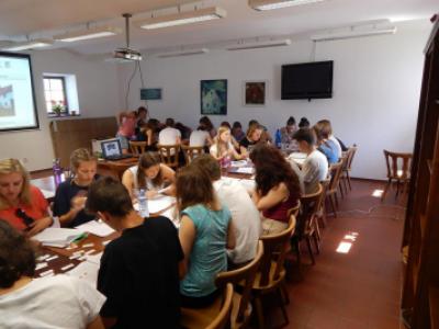 Genetický workshop 2017, rodný domek J. G. Mendela v Hynčicích, 28. a 29. 6. 2017 (foto: Pavel Daniš a Markéta Heřmanová)