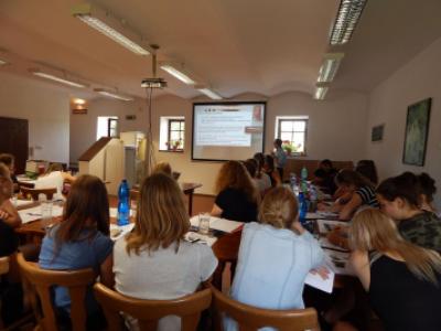 Genetický workshop 2017, rodný domek J. G. Mendela v Hynčicích, 28. a 29. 6. 2017 (foto: Pavel Daniš a Markéta Heřmanová)