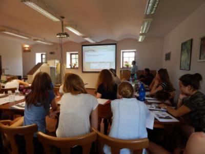 Genetický workshop 2017, rodný domek J. G. Mendela v Hynčicích, 28. a 29. 6. 2017 (foto: Pavel Daniš a Markéta Heřmanová)