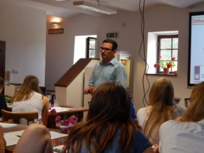 Genetický workshop 2017, rodný domek J. G. Mendela v Hynčicích, 28. a 29. 6. 2017 (foto: Pavel Daniš a Markéta Heřmanová)