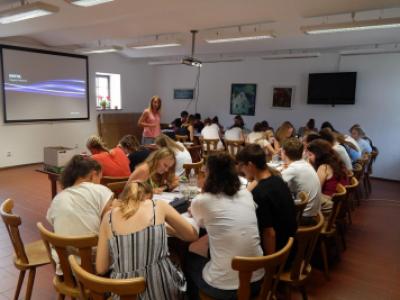 Genetický workshop 2017, rodný domek J. G. Mendela v Hynčicích, 28. a 29. 6. 2017 (foto: Pavel Daniš a Markéta Heřmanová)