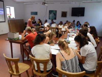 Genetický workshop 2017, rodný domek J. G. Mendela v Hynčicích, 28. a 29. 6. 2017 (foto: Pavel Daniš a Markéta Heřmanová)