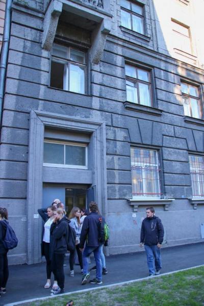Hostel Dom v Petrohradě 2017, foto František Jaskula