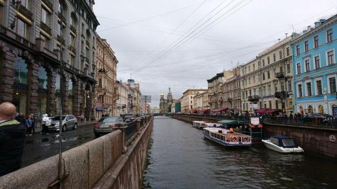 Kanál Gribojedova v Petrohradě 2017, foto Jana Krcháková