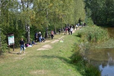 Terénní zoologická exkurze Ekosystém rybníka, rybník u Valašského ekocentra Valašské Meziříčí, 8. 9. 2017 (foto Monika Hlosková) (20)