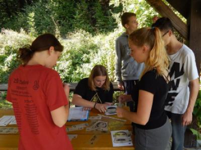 Adaptační kurz 1. B, hájenka v Semetíně, 18.-19. 9. 2017 (foto Pavel Daniš) (16)