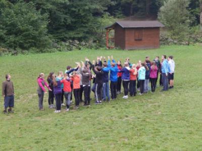 Adaptační kurz 1. B, hájenka v Semetíně, 18.-19. 9. 2017 (foto Pavel Daniš) (47)