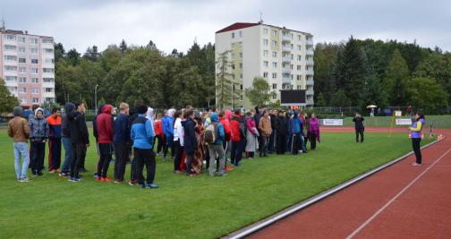 Krajské kolo středoškolského atletického poháru, stadion Uherské Hradiště, 21. 9. 2017 (foto Monika Hlosková) (3)