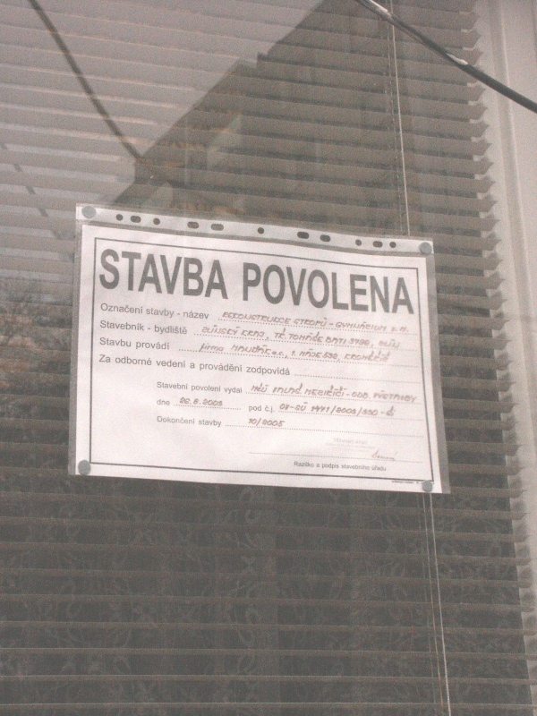 Stavební povolení