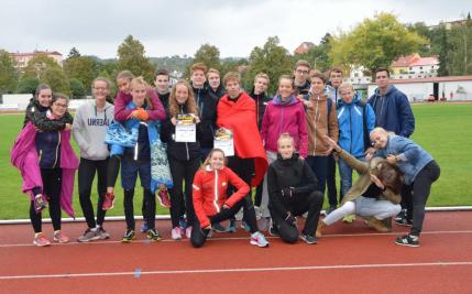 Krajské kolo středoškolského atletického poháru, stadion Uherské Hradiště, 21. 9. 2017 (foto Monika Hlosková) (54)