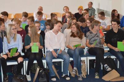 Science slam na GFPVM, aula školy, 25. 9. 2017 (foto Monika Hlosková) (15)