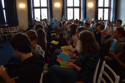 Science slam na GFPVM, aula školy, 25. 9. 2017 (foto Monika Hlosková) (16)