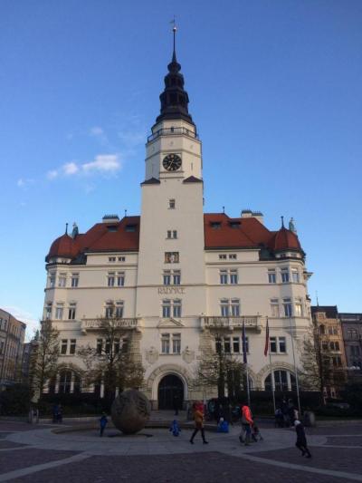 Opavská radnice, Basové G na Opava cantat 2017, 9.-12. 11. 2017 (foto: Derica Mazniová)