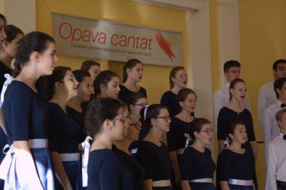 Soutěžní vystoupení (2); Basové G na Opava cantat 2017, 9.-12. 11. 2017 (foto: organizátoři)