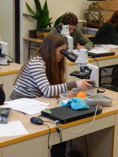 Školní kolo Biologické olympiády kategorie A a B, 15. 2. 2018, GFPVM (foto Pavel Groh) (3)