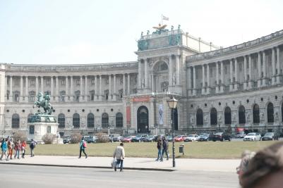 Hofburg – zimní sídlo Habsburků, 26. 3. 2018 (foto: Kryštof Kantor)