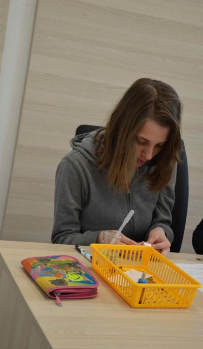 Okresní kolo 52. ročníku Biologické olympiády kategorie C, Praktický úkol, 23. 4. 2018 (foto Monika Hlosková) (16)