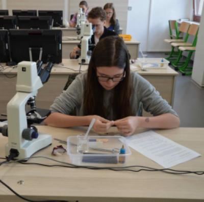 Okresní kolo 52. ročníku Biologické olympiády kategorie C, Praktický úkol, 23. 4. 2018 (foto Monika Hlosková) (29)