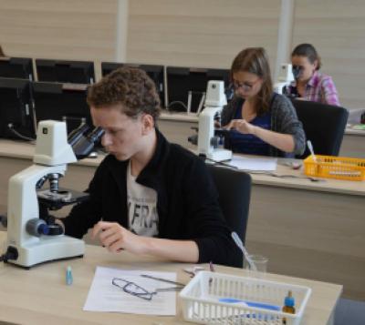 Okresní kolo 52. ročníku Biologické olympiády kategorie C, Praktický úkol, 23. 4. 2018 (foto Monika Hlosková) (30)