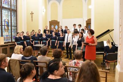 Benefiční koncert Studenti městu 2018, kaple speciálních škol pro sluchově postižené, Valašské Meziříčí, 13. 6. 2018 (foto Pavel Novosád) (2)