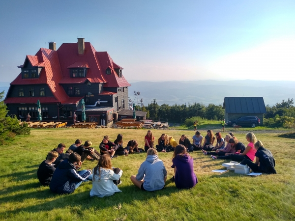 Adaptační kurz třídy 1. A, 6.–7. 9. 2018, Radhošť (foto Zuzana Halaštová) (18)