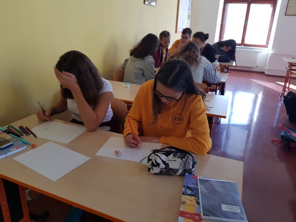 Evropský den jazyků, hodina německého jazyka v 1. A, 26. 9. 2018 (foto Jana Kopřivová, Lada Fusková) (5)