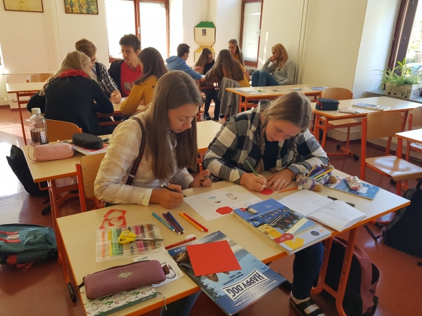 Evropský den jazyků, hodina německého jazyka v 1. A, 26. 9. 2018 (foto Jana Kopřivová, Lada Fusková) (4)