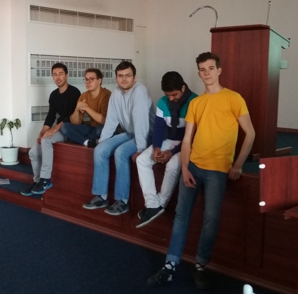 Evropský den jazyků, Erasmus+ pro studenty GFPVM – přednáška v aule, 26. 9. 2018 (foto Alžběta Zetková) (1)