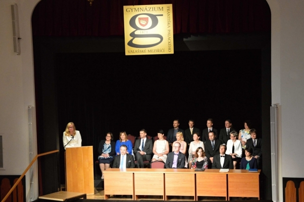 Slavnostní zakončení maturitních zkoušek, sál KZ Valašské Meziříčí, 31. 5. 2019 (foto Monika Hlosková) (10)