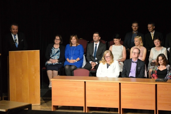 Slavnostní zakončení maturitních zkoušek, sál KZ Valašské Meziříčí, 31. 5. 2019 (foto Monika Hlosková) (12)